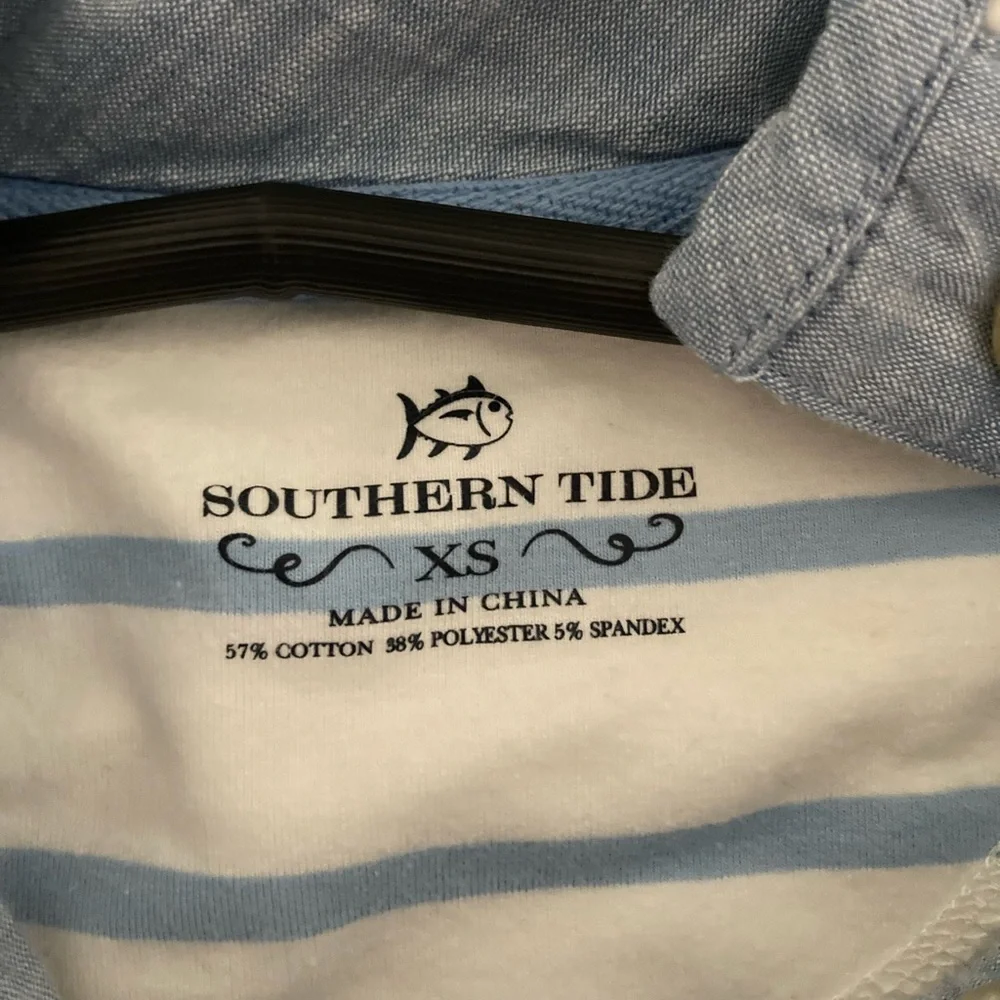 Southern Tide Striped Skiptide Pullover